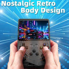 Retro Handheld Console 64GB with 20,000+ Games, 3.5” IPS Screen, Linux System