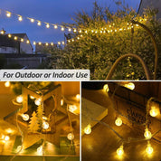 100 LED Globe Fairy Lights – USB & Battery Operated
