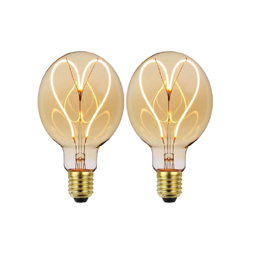 E27 LED Vintage Edison Bulb 4W Globe Spiral