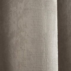 Natural Linen Eyelet Curtains 46x72