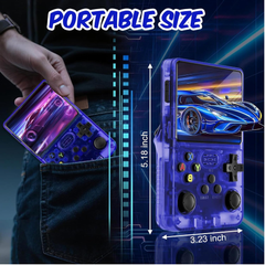 Retro Handheld Game Console 64GB 20,000+ Games, 3.5