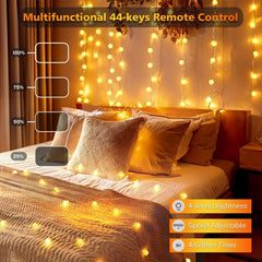 24 Colours Globe String Lights USB Plug with Remote