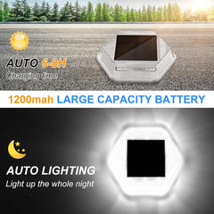 Solar Deck Lights 4 Pack – Outdoor Waterproof Ground Pathway