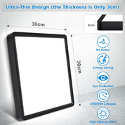 24W LED Ceiling Light, Flush Mount, IP54 Waterproof Fixture