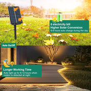 Solar LED Strip Lights – 10M 640 LEDs, Remote Control, Waterproof Outdoor Lighting
