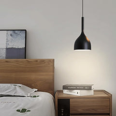 Grey Iron E27 Light Fixture, 17×35cm, Bulb Not Included