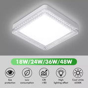 LED Round & Square Ceiling Light – 12W-48W, IP44