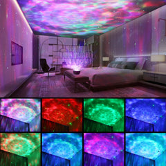 Galaxy Projector with Remote Control/Timer/Built-in Music - 8 Lighting Modes for Kids Bedroom Decor