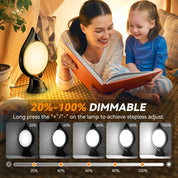 SAD Light Therapy Lamp – 10,000 Lux Sunlight with Adjustable Settings