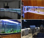 Outdoor Solar LED Strip Lights – 6M 180 LEDs, Cool White, 8 Modes, Waterproof Rope Light