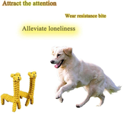 Giraffe Rope Chew Toy for Dogs – Teething, Training & Boredom Relief for Puppies