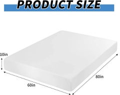 Finest 100% Egyptian Cotton Fitted Sheet – Single Bed 25cm Deep, White