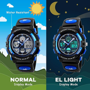 Kids Sports Digital Watch for Boys Girls Age 6-15, Gift for Children & Teens