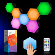 HEXlights RGB Hexagon LED Wall Panels with Remote