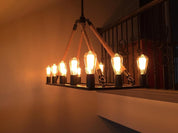 ST64 40W Vintage Amber Glass Bulb (Pack of 6)