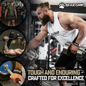 Premium Heavy-Duty Neoprene Padded Weight Lifting Straps – Extra Long & Durable