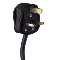 6 Gang 5M Extension Lead with Surge Protection, Black Power Strip – PELB1755