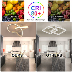 LED Lamp Ceiling Light - Ceiling Lamp for Hallway Office Bedroom Kitchen Living Room ceiling light(White)