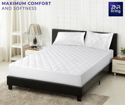 Super King Waterproof Mattress Protector – 40cm Deep, Breathable, Noiseless Cover