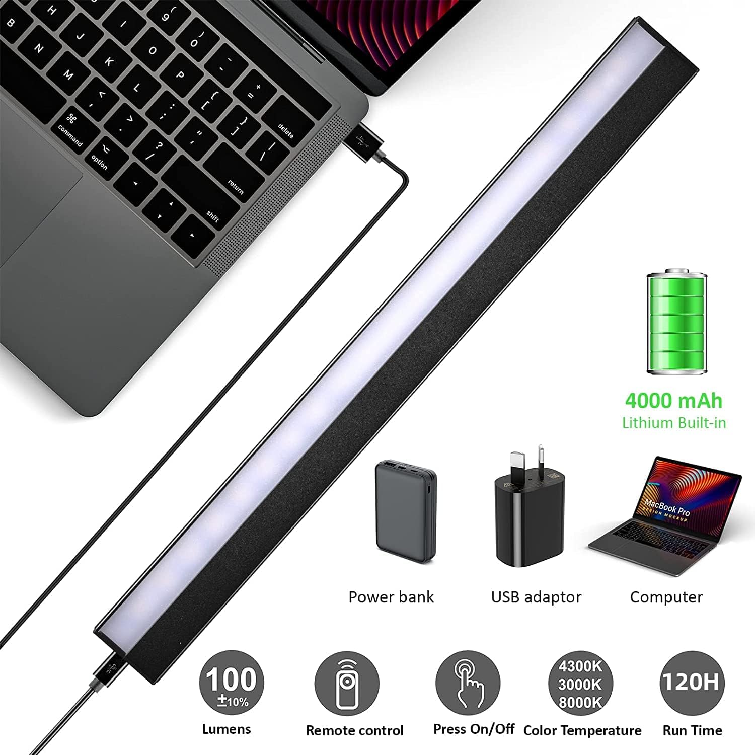 Wireless LED Picture Light with Remote