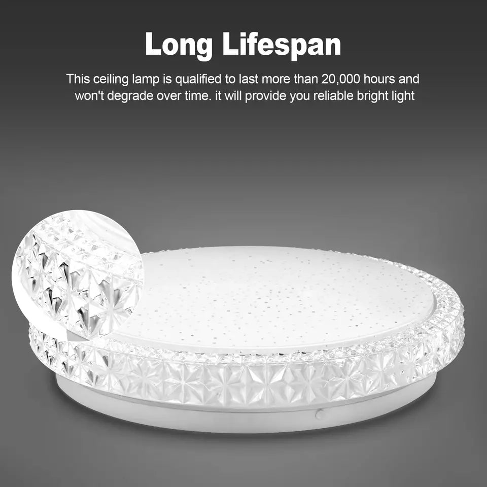 Modern Cool White LED Round Ceiling Light