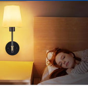 Rechargeable Wireless Wall Sconce Set, Remote Controlled Adjustable LED Light, Battery Powered Decorative Lamp for Bedroom and Living Spaces