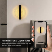 12W Modern LED Wall Lamp – Warm White Sconce for Bedroom & Hallway