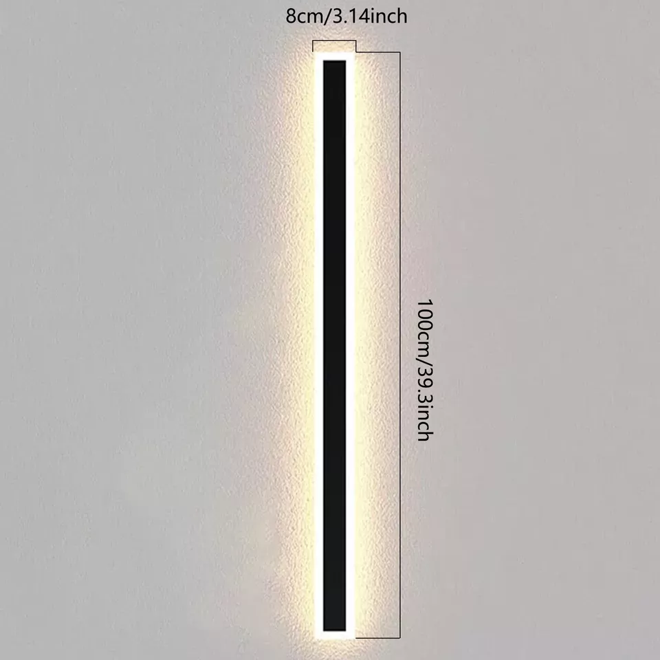 Modern Waterproof LED Wall Light – Indoor & Outdoor