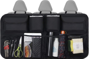 Car Boot Organiser & Waterproof Seat Back Protector – Multi-Pocket Travel Storage