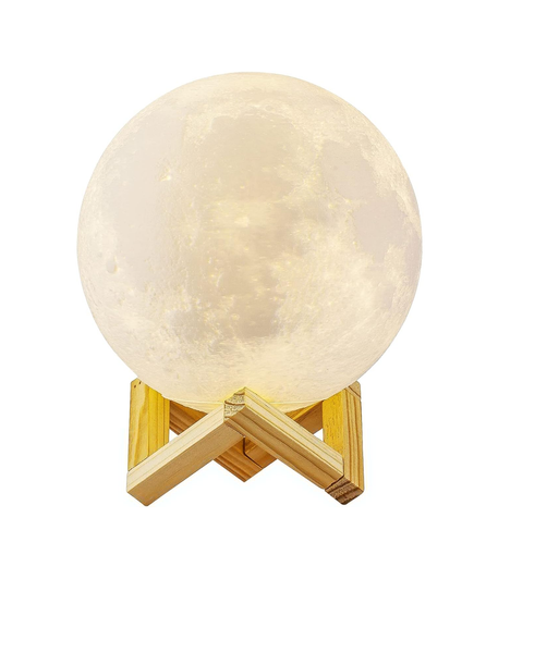 5.9 Inch 3D LED Moon Light with Stand