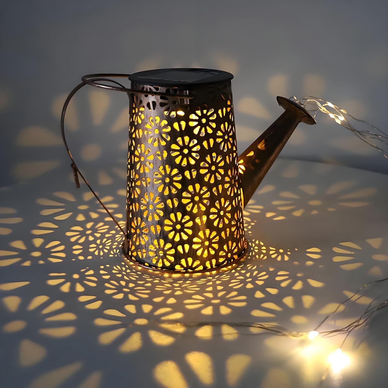 Solar Watering Can Lights