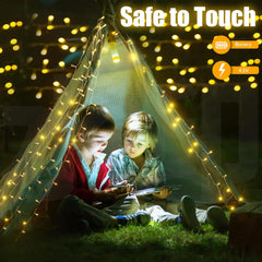 5M 50 LED Battery Operated Fairy String Lights – Warm White