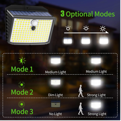 Solar Detection Security Lights 4 Pack