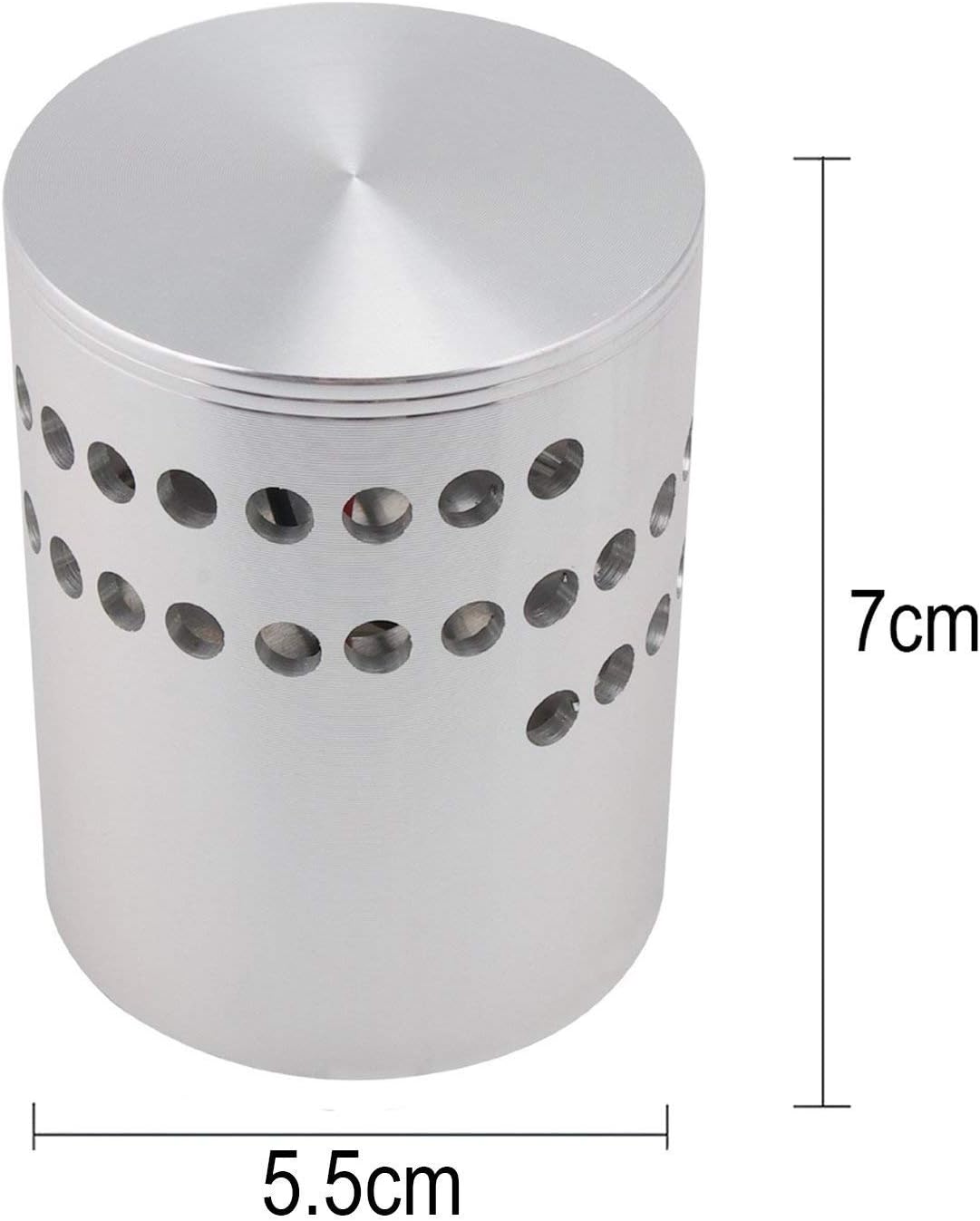 3W LED Wall Light – Modern Aluminum Spiral Lamp
