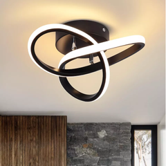 Modern LED Ceiling Lamp Chandelier - Stylish Pendant Light for Living Room or Bedroom