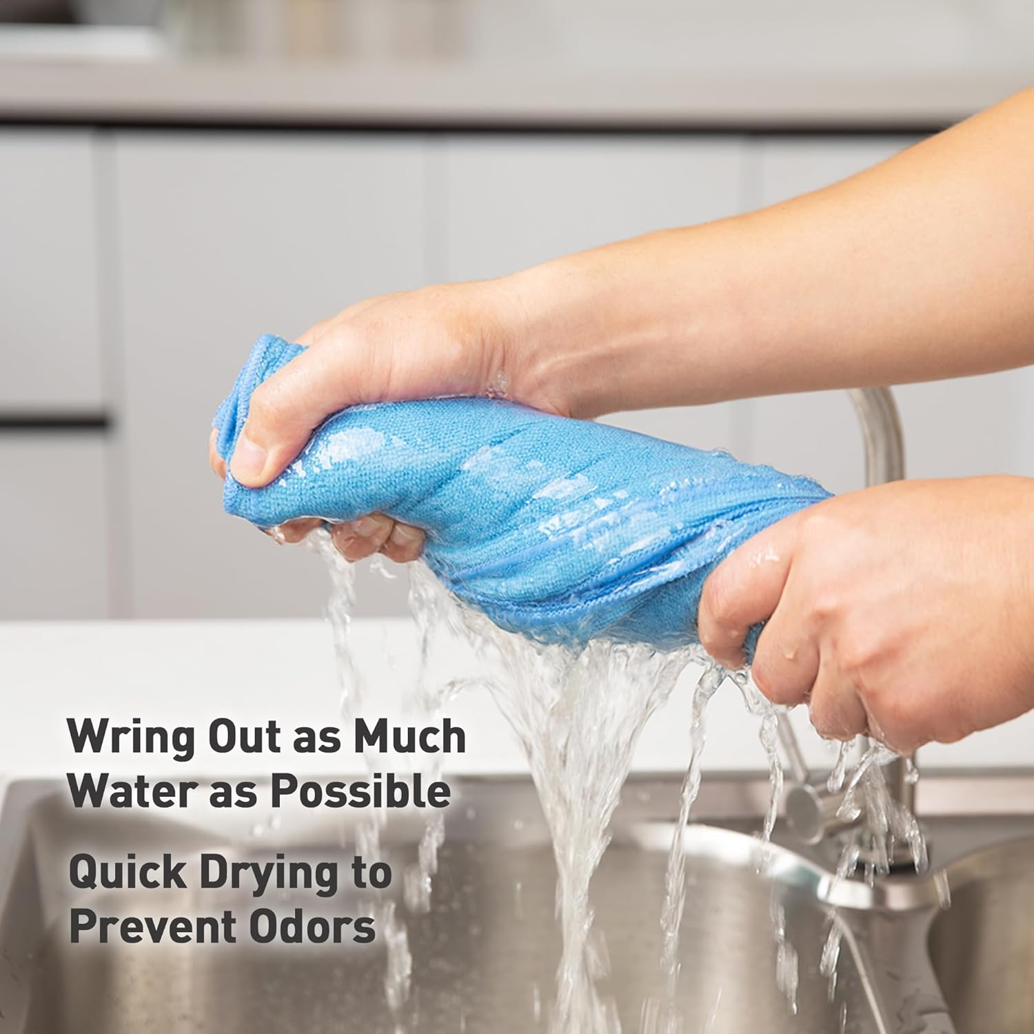 Microfiber Cleaning Cloth 2100 Series – Ultra Soft, Lint-Free & Reusable 33x33cm