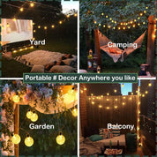 Battery Globe Fairy Lights with Remote, 100 LEDs, 10M