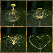 Solar Firework Garden Lights – 4 Pack, 480 LEDs