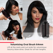 3-in-1 One-Step Blow-Dry Multi Styler – Dryer, Curler & Volumiser with Attachments