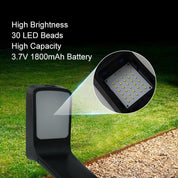 Solar Garden Pathway Light, Waterproof Warm White Outdoor Lamp