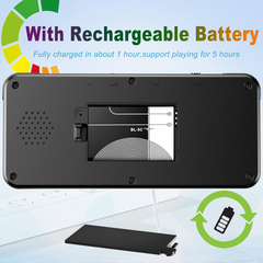 Handheld Game Console with 1015 Retro Games, 3.0” HD Screen, TF Card Support (Blue)