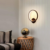 LED Round Wall Lamp with Deer Design
