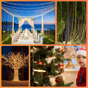 50M Tree Fairy Lights with Remote