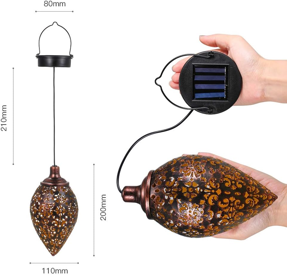 Solar Lantern Hanging Garden Lights