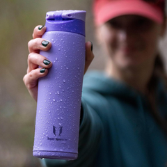 Insulated Stainless Steel Water Bottle – 2 Lids Travel Flask 350ml–950ml