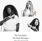 Professional Hair Straightener – Ceramic Floating Plates, Fast Heat & Adjustable Temperature Control