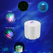 LED Galaxy Projector with Remote, Timer & Aurora Lights