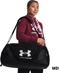 Under Armour Undeniable Medium Duffle Bag – Pitch Gray/Black Gym Travel Holdall