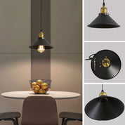 3-Light Vintage Industrial Ceiling Pendant Lamp White