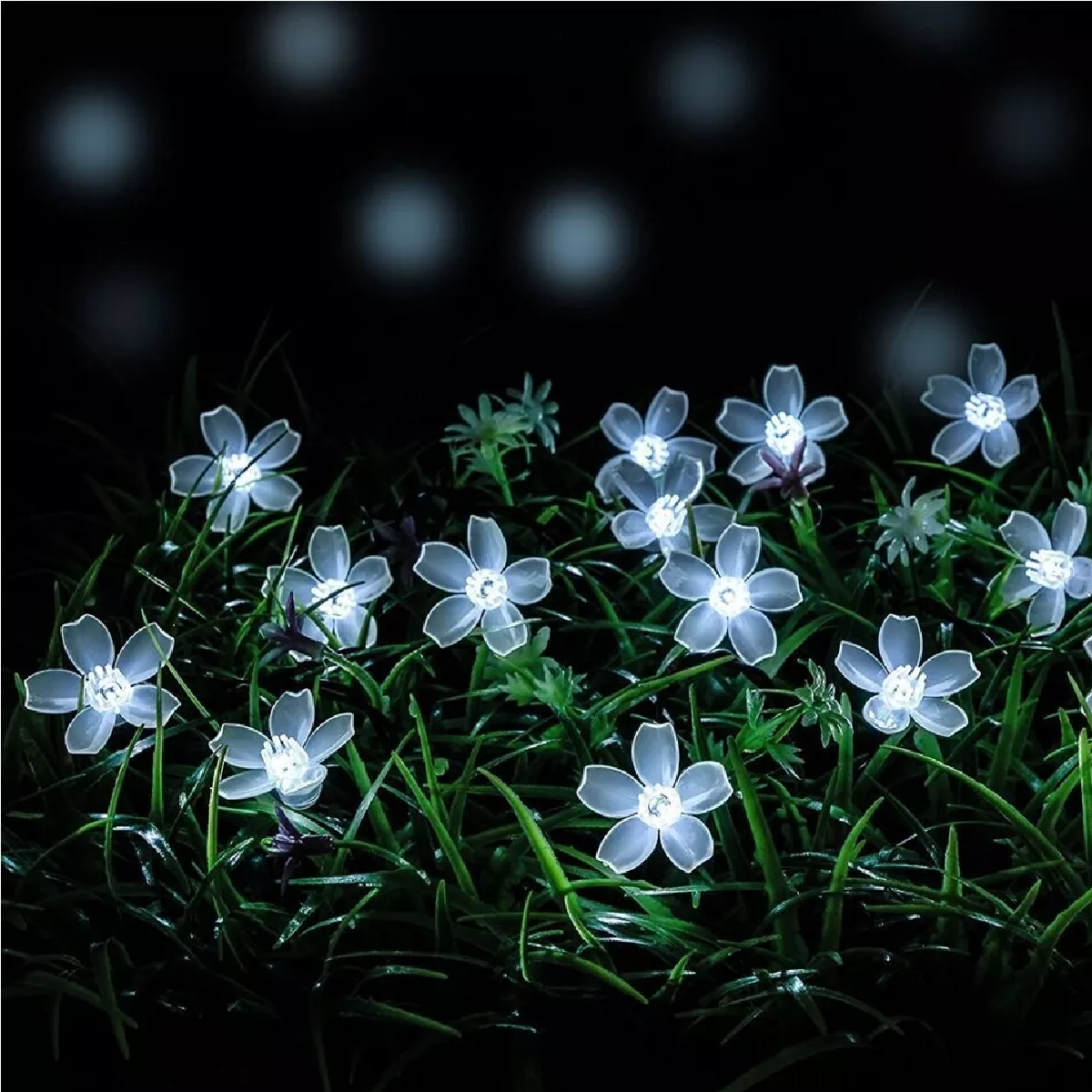 Flower Solar String Lights